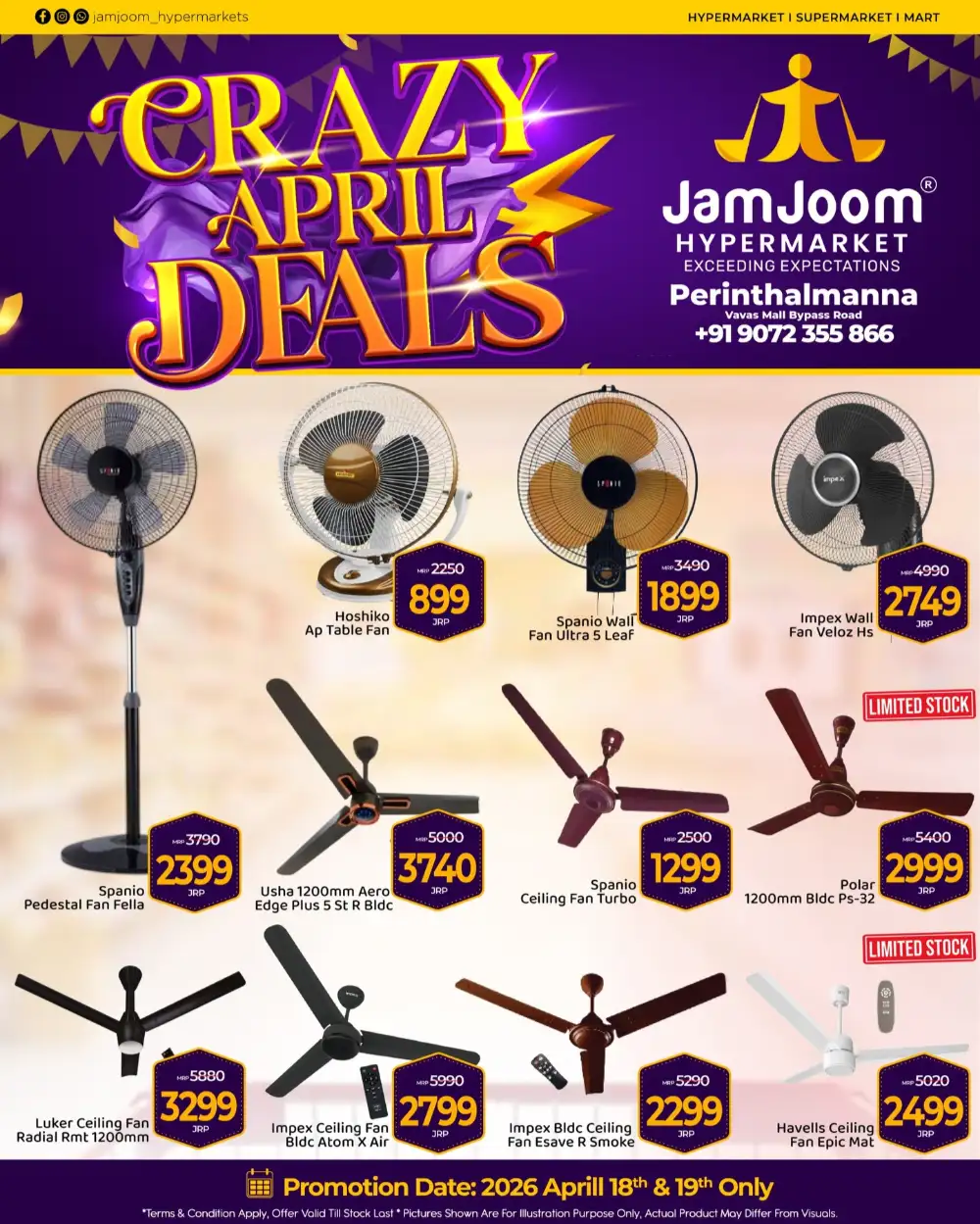 JamJoom Perinthalmanna Crazy April Deals | Ends Sunday page 9