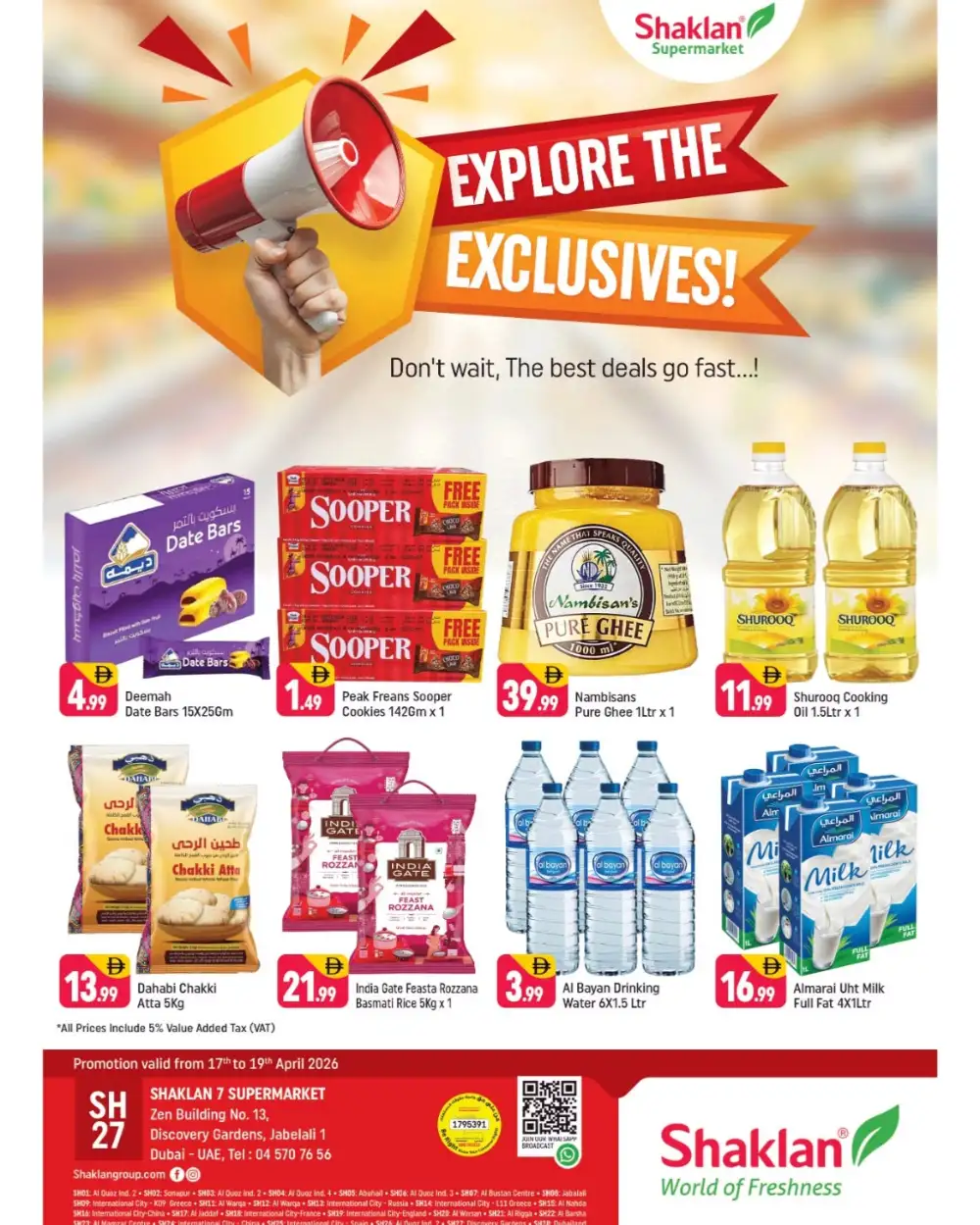 Shaklan Jabel Ali Exclusive Deals | Ends Sunday page 1