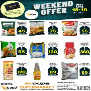 Weekend Offer flyer cover