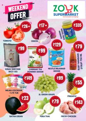 Weekend Offer flyer cover