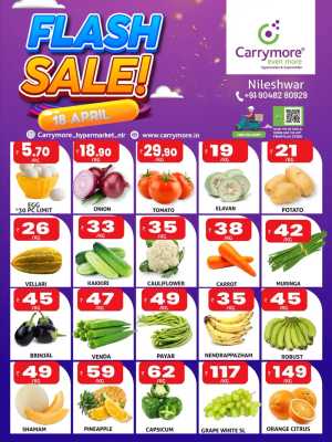 Flash Sale flyer cover