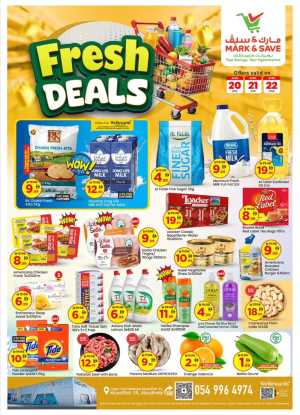 Mark & Save Musaffah Fresh Deals: Apr 20-22 Offers flyer cover
