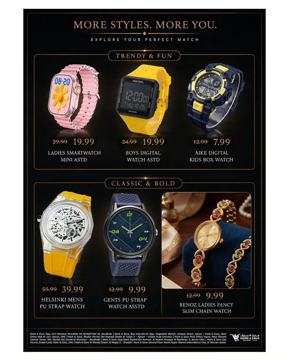 Mark & Save UAE Timeless Elegance Watch Sale page 2