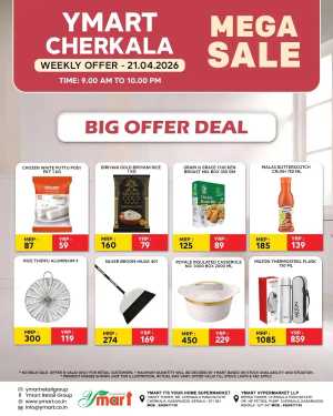 Mega sale flyer cover