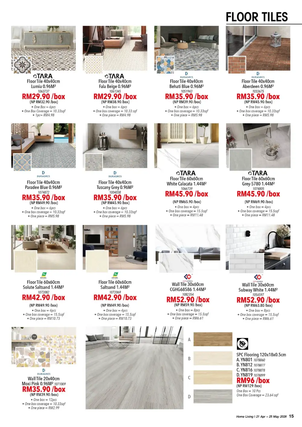 HomePro Malaysia: 60% Off Home Living Sale page 15