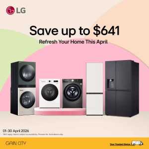 LG Gain City: Save up to $641 This April flyer cover