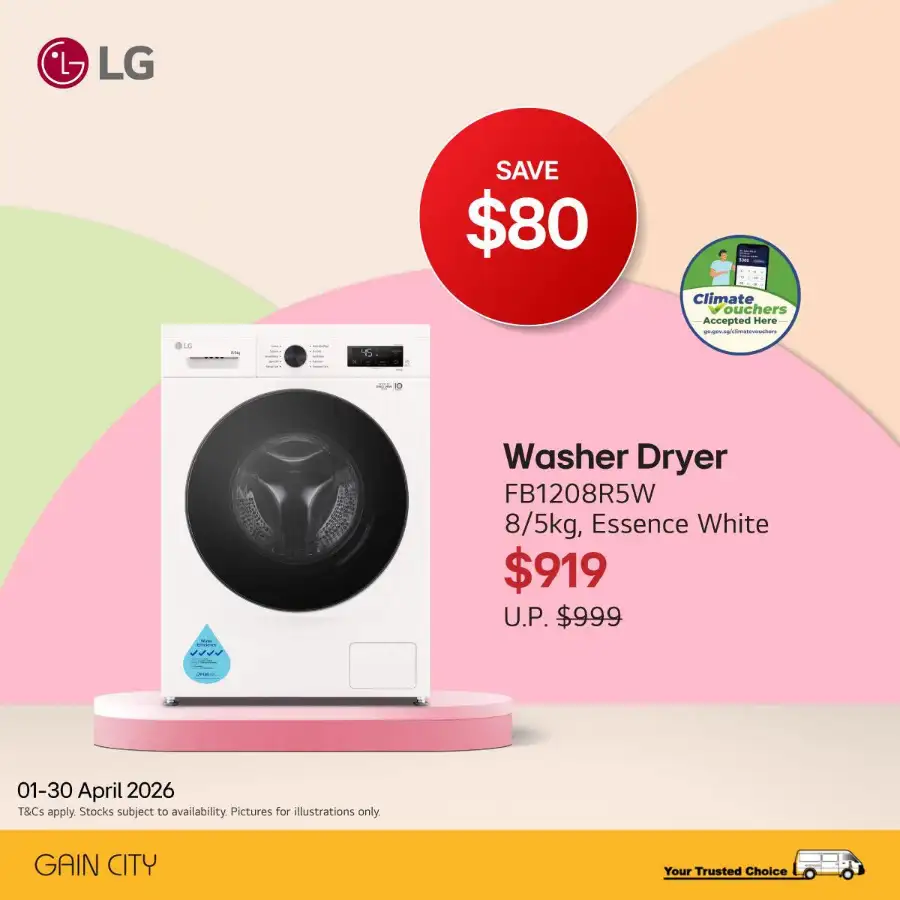 LG Gain City: Save up to $641 This April page 10