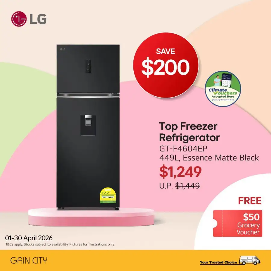 LG Gain City: Save up to $641 This April page 6