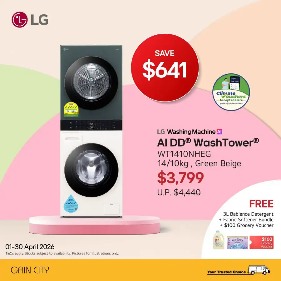 LG Gain City: Save up to $641 This April page 7