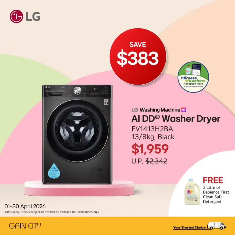 LG Gain City: Save up to $641 This April page 8