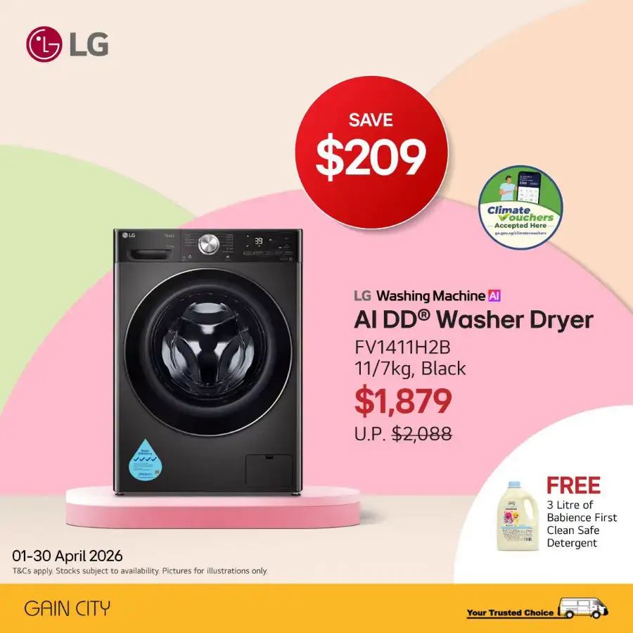 LG Gain City: Save up to $641 This April page 9