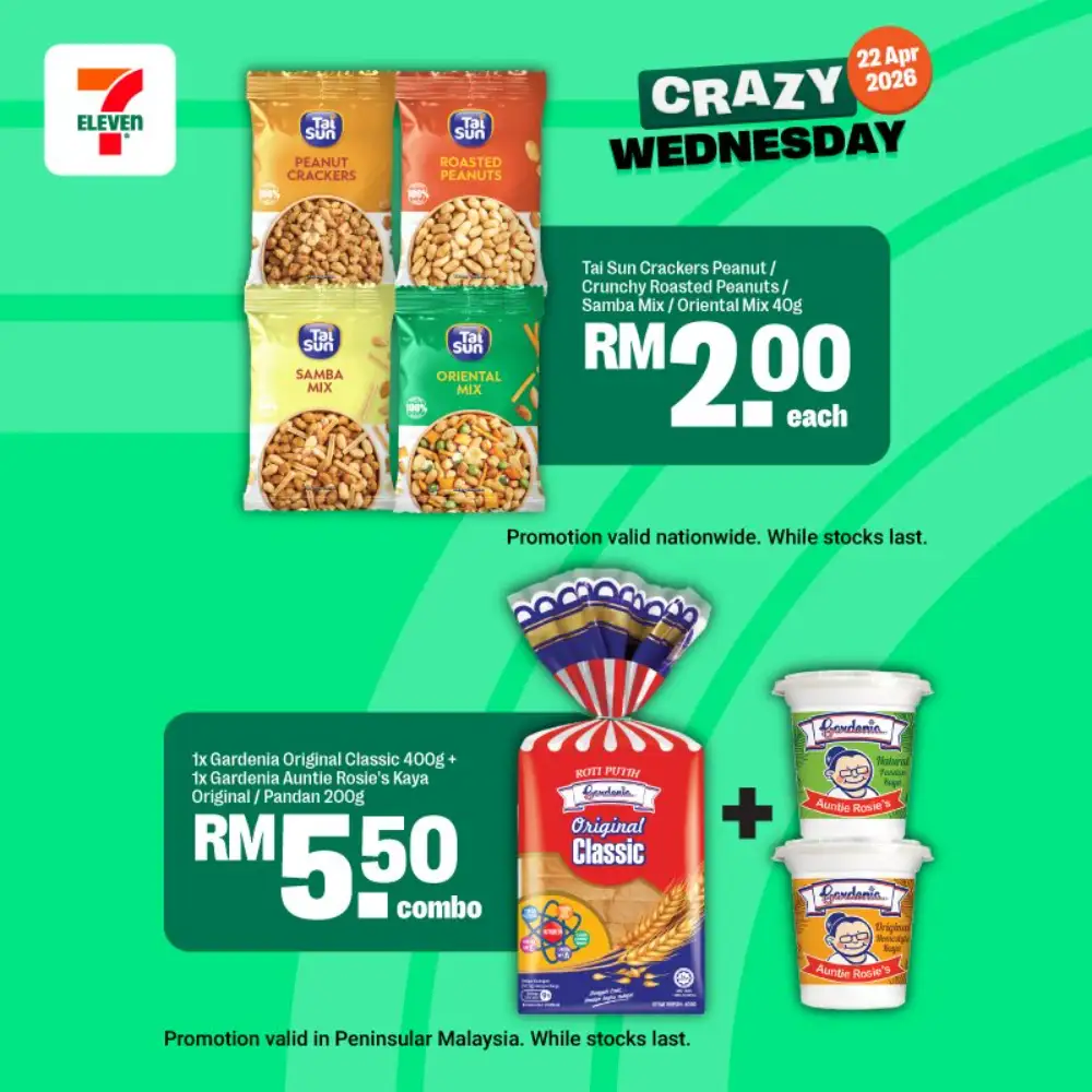 7-Eleven Malaysia: Crazy Wednesday Deals April 22 page 3